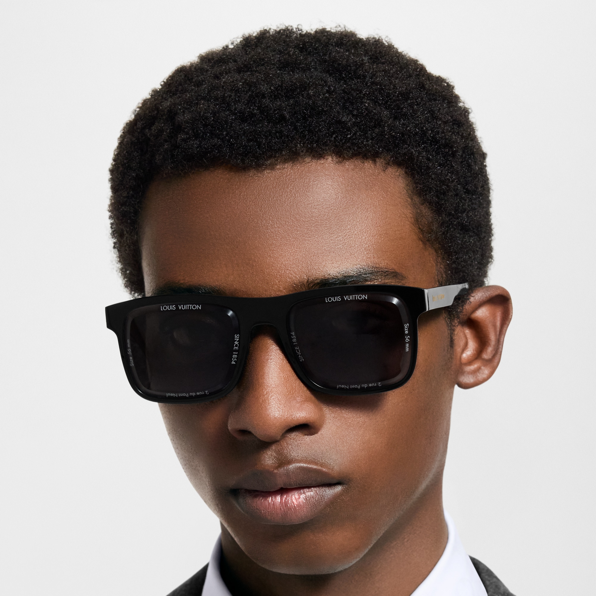 LV Super Vision Daily Large Square Sunglasses S00 - Men